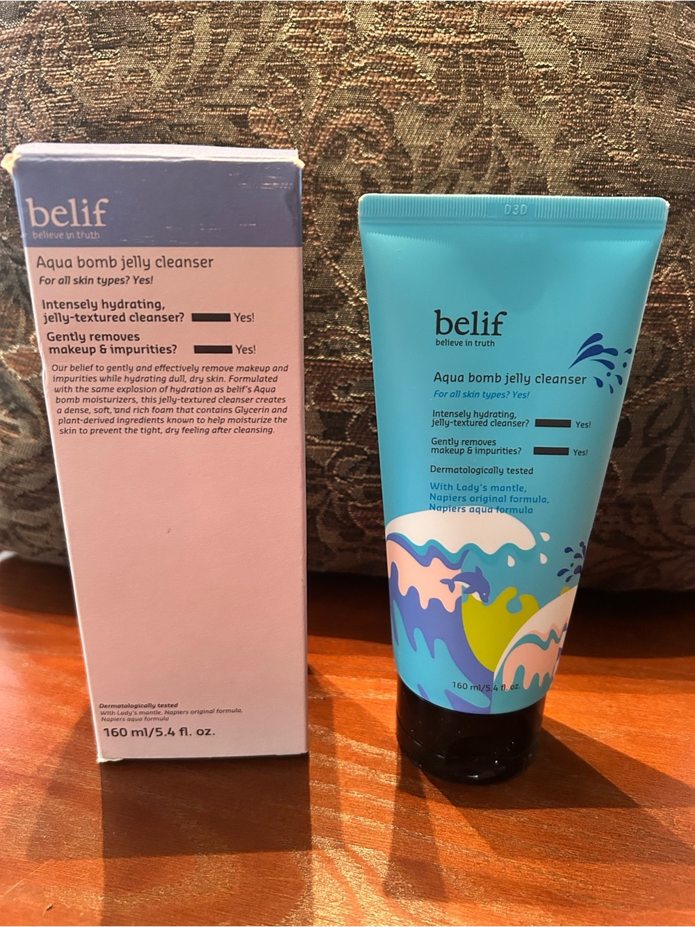 Avon belif Aqua Bomb Jelly Cleanser NIB